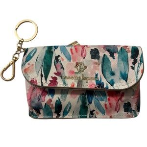 Nanette Lepore Colorful Leaf Print Wallet